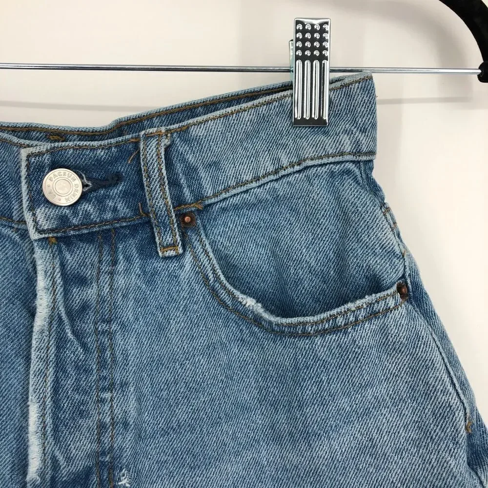 PACSUN Thalia Denim High‎ Waisted Icon Shorts